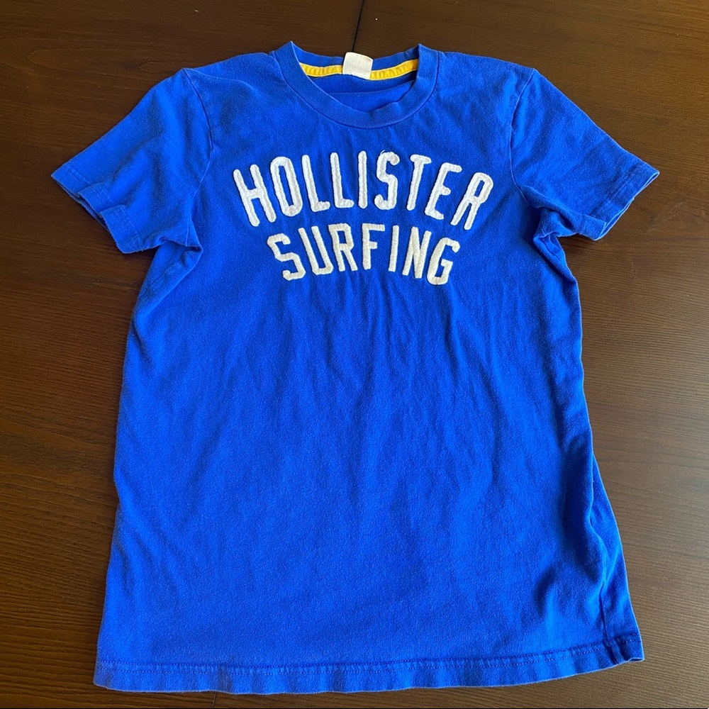 Mens Hollister Logo Tee T Shirt S Small